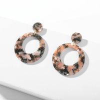 Womens  Geometric Round Retro Cutout Circle Acrylic Earrings Ll190426119535 main image 7