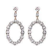 Womens Geometric Rhinestone Alloy Earrings Jj190429119705 main image 7