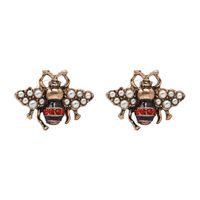 Jujia Neue Europäische Und Amerikanische Kleine Frische Ohrringe Honig Eingelegte Perlen Diamant Ohrringe Ohrringe Grenz Überschreiten Der E-commerce 51195 main image 8