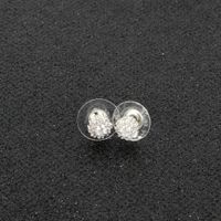 Womens Round Copper  Temperament Simple Flower 925 Sterling Alloy Earrings Ct190429119735 main image 5