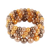 Womens Round Handmade Multi-layer Beaded Fashion  Beadss Bracelets &amp; Bangles Ct190429119754 main image 7