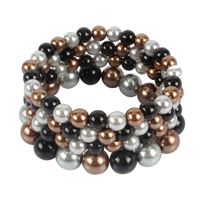 Womens Round Handmade Multi-layer Beaded Fashion  Beadss Bracelets &amp; Bangles Ct190429119754 sku image 5