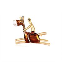 Womens Animal Drip Alloy Brooches Dr190429119771 sku image 1
