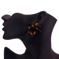 Womens Five-pointed Star Acetic Acid Earrings Go190430119958 main image 4