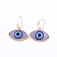 Womens Geometric Plastic Resin  Exaggerated Personality Eyes Earrings Go190430119964 main image 6