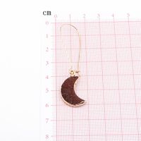 Womens Geometric Plastic  Resin  Long Half-moon Type Earrings Go190430120006 main image 3