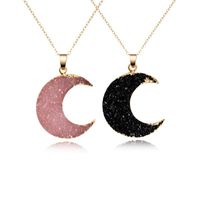 Womens Moon Sexual Simplicity Imitation Of Natural Stone Moon Necklaces Go190430120020 main image 2