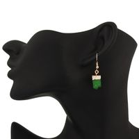 Womens Rectangular Plastic Exquisite Personality Like Natural Stone  Resin Earrings Go190430120021 main image 5