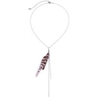 Womens Feather-studded Alloy Necklaces Qd190430120040 main image 6