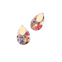 Womens Geometric Rhinestone Acrylic Earrings Qd190430120046 main image 10