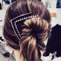 Ins Internet-promi Strass Enten Schnabel Clip Glänzende Diamant Perle Haarnadel Weibliche Koreanische Haarnadel Pony Clip Kopf Bedeckung Seiten Clip main image 4