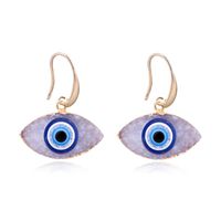 Womens Geometric Plastic Resin  Exaggerated Personality Eyes Earrings Go190430119964 sku image 1