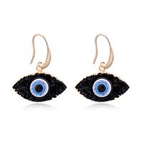 Womens Geometric Plastic Resin  Exaggerated Personality Eyes Earrings Go190430119964 sku image 2