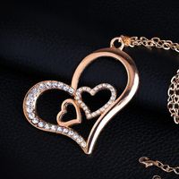 Womens Heart-shaped Alloy  Necklaces Nhas120828 main image 4