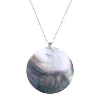 2021 Été Nouveau Accessoires Coloré Shell Pendentif Océan Style Collier De Cuivre Placage Vrai Or Blanc Collier Femelle Nkp13 main image 5