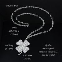 Womens Floral Electroplating Alloy Necklaces Nhas120894 main image 3