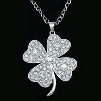 Womens Floral Electroplating Alloy Necklaces Nhas120894 main image 6