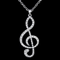 Womens Note Plating Alloy Ocesrio Necklaces Nhas120926 main image 1