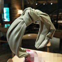 Womens Cloth Retro Fabric Wide-brimmed Knot  Hair Accessories Nhof121087 main image 12