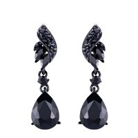 Womens Teardrop-shaped Imitated Crystal Alloy Soaring Earrings Nhas121117 main image 20