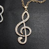 Womens Note Plating Alloy Ocesrio Necklaces Nhas120926 sku image 1