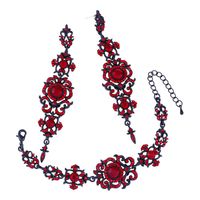 Womens Rhinestone Jewelry Sets Nhas120982 sku image 3
