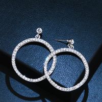 Aleación Geométrica De Diamantes Para Mujer Otros Aretes  Nhas120995 sku image 2