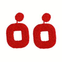 Womens Geometric Beads  Alloy Other Earrings Nhas121068 sku image 2