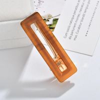 Koreanische Design Retro Schildpatt Farbe Haarnadel  Grenz Überschreiten Der Heißer Verkauf Persönlichkeit Seiten Clip Acetat Acryl Pony Clip main image 10