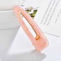 2019 Nouveau Simple Acétate Épingle À Cheveux Clip Latéral Doux Fille Évider Clip Hairware Corée Tous Les-match Bijoux En Gros main image 11