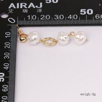 Womens Shell And Beads Tassel Alloy Earrings Nhjj121524 main image 5
