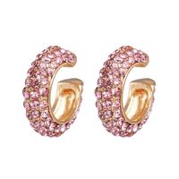 Fashion Geometric Diamond Alloy Artificial Gemstones Earrings Ear Studs main image 9