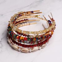 Womens  Resin Cute Candy Color Small Stone Hair Hoop Nhjj121725 main image 3