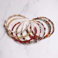 Womens  Resin Cute Candy Color Small Stone Hair Hoop Nhjj121725 main image 4