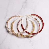 Womens  Resin Cute Candy Color Small Stone Hair Hoop Nhjj121725 main image 5