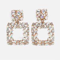 Womens Geometry Electroplating Alloy Earrings Nhjq121732 main image 4