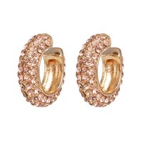 Fashion Geometric Diamond Alloy Artificial Gemstones Earrings Ear Studs sku image 1