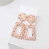 Womens Geometry Electroplating Alloy Earrings Nhnz122123 main image 4