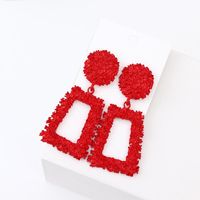 Womens Geometry Electroplating Alloy Earrings Nhnz122123 main image 8