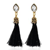 Womens Tassel Plating Tassel Alloy Earrings Nhnz122135 main image 10