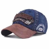 2019 Nouveau Denim Casquette De Baseball À La Mode Tout-match Casual Broderie Américain Casquette À Visière Chapeau À La Mode Coréenne Style Hommes main image 10