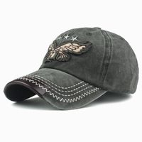 Embroidered Flying Eagle Male And Female Caps Nhzl122247 sku image 1