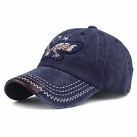Embroidered Flying Eagle Male And Female Caps Nhzl122247 sku image 2