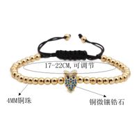 Unisex Cross Owl Copper Bead Weave Bracelet Nhyl122542 main image 5