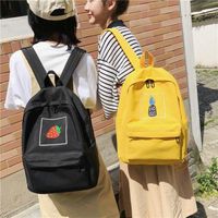 Soft Sister Small Fresh Embroidery Fruit Backpack Nhhx122545 main image 2