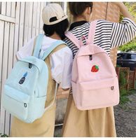 Soft Sister Small Fresh Embroidery Fruit Backpack Nhhx122545 main image 4