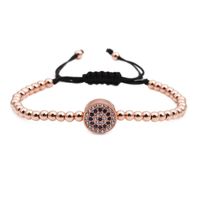Fashion Copper Bead Weaving Bracelet Nhyl122552 main image 3