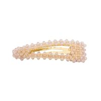 Womens Tear-shaped Woven Imitated Crystal Hair Clip Nhhn122598 main image 6