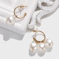 Grenz Überschreitende Neue Offizielle Website Mit Dem Gleichen Stil Perlen Ohrringe Im Koreanischen Stil Süße Perlen Ohrringe Tropfen Förmige Perlen Ohrringe main image 1