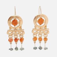 Européen Et Américain Même Produit Sur Site Officiel Collier Et Boucles D'oreilles Suite Créative De Gravier Perle Shell Pendentif Ensemble Combinaison main image 14